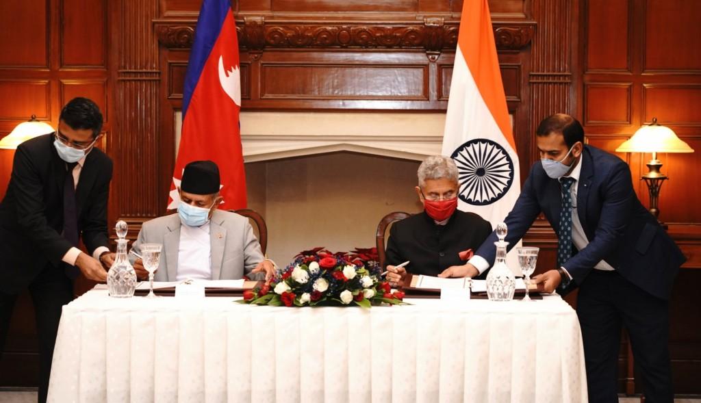 नेपाल-भारतबीच सीमाङ्कन गर्न बाँकी काम यथाशीघ्र थाल्ने सहमति